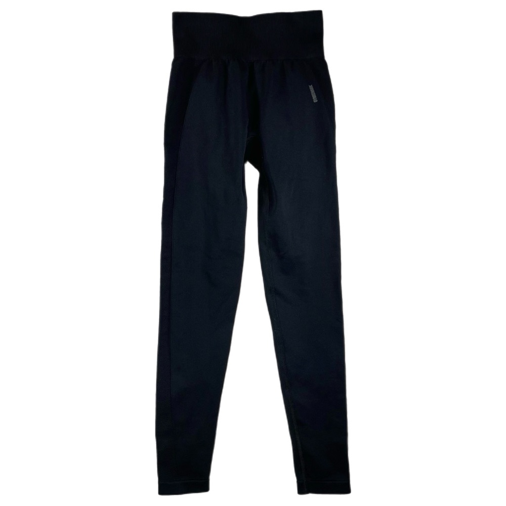 Gymshark Flex Seamless High Waisted Leggings Women Size XS Or S Black Athleisure